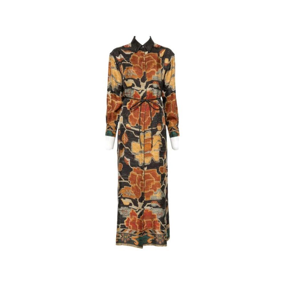 Pierre-Louis Mascia Women Printed Silk Long Dress